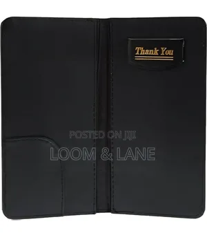 Elegant Leather Bill Folder