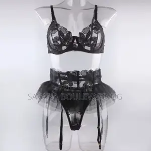 Savana 3pc Lace Cheeky Lingerie Set