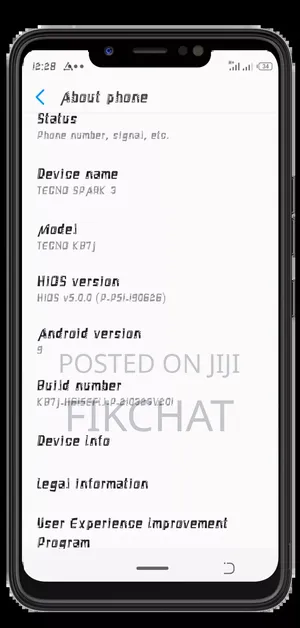 Tecno Spark 3 32 GB Black
