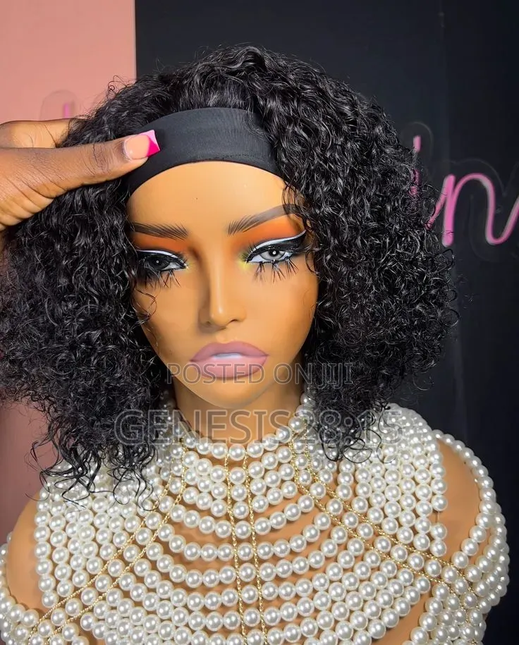Short Headband Wig