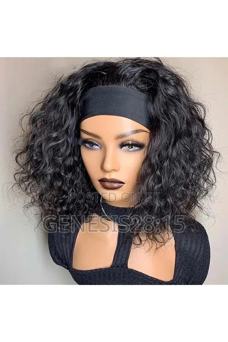 Short Headband Wig