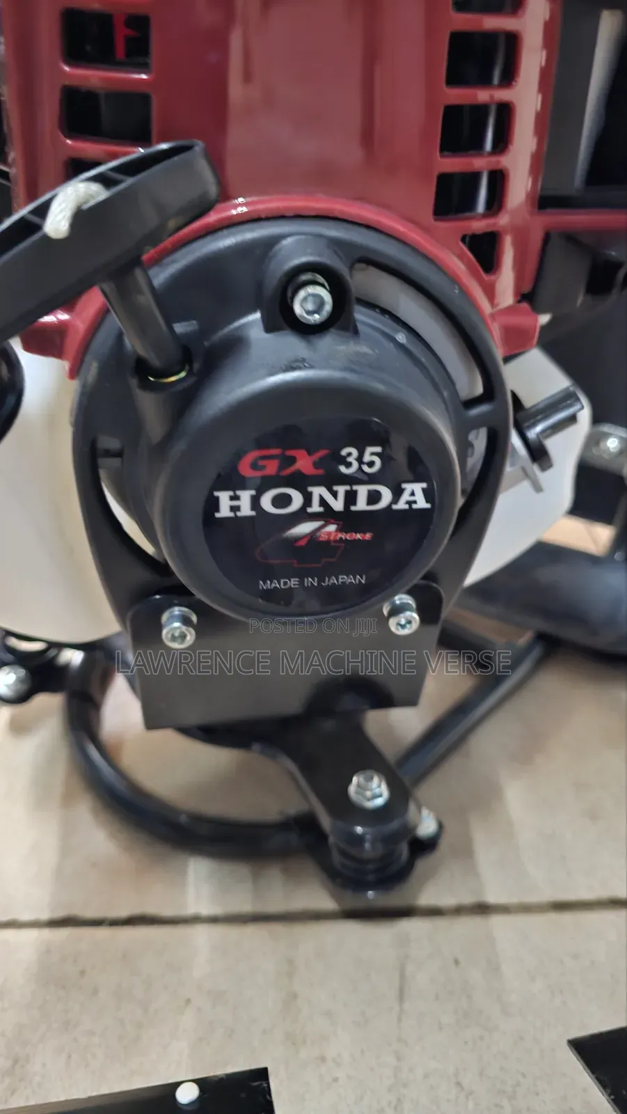 Backpack Weeder and Tiller 4 Stroke Honda