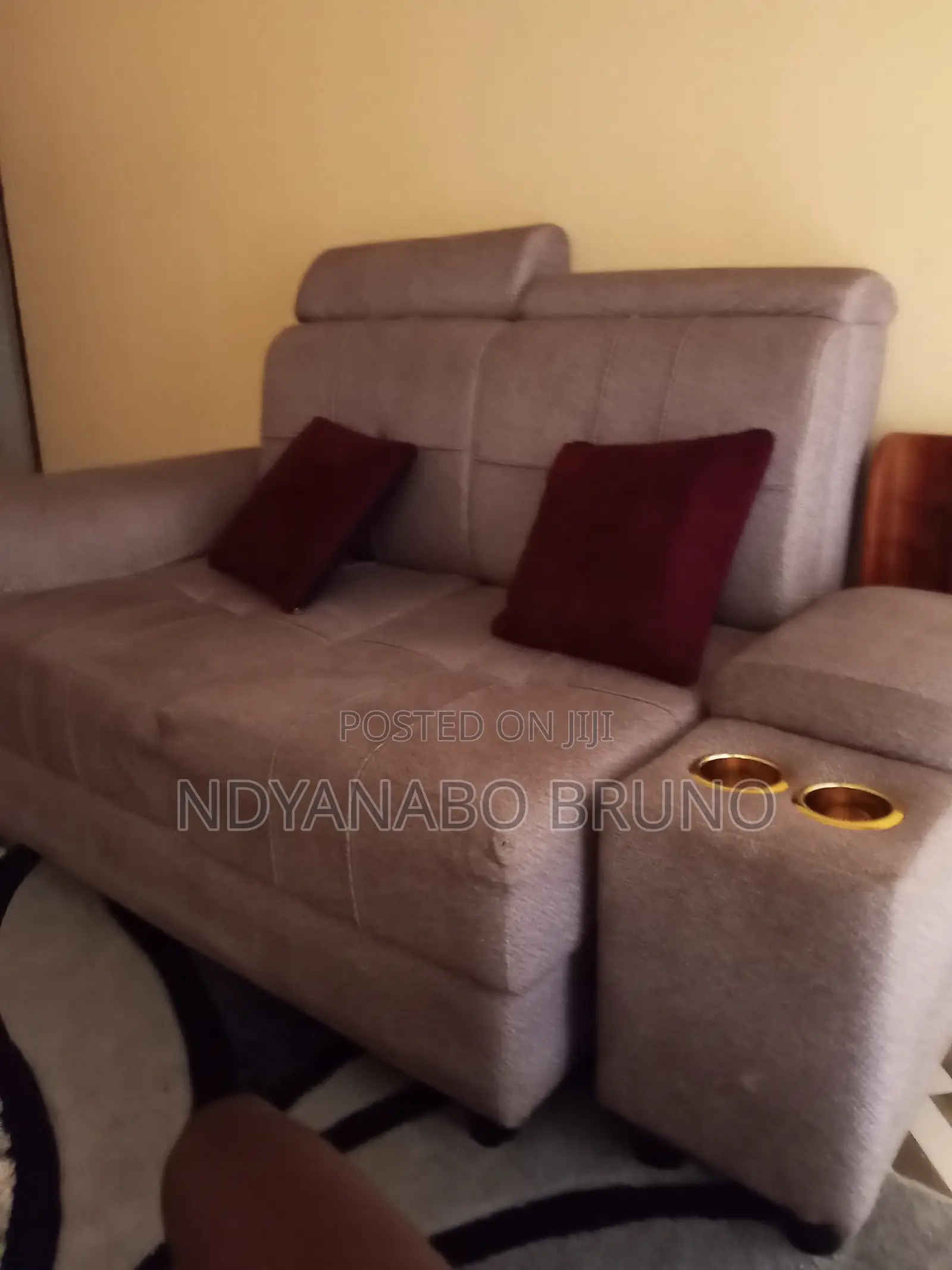 Sofas Lshape and a Two Seater Sofa