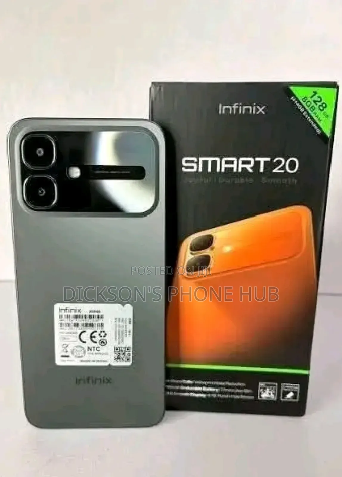 New Infinix Smart 20 128 GB Orange