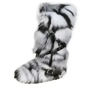 Nwstesle Faux Fur Winter Snow Boots. All Colours