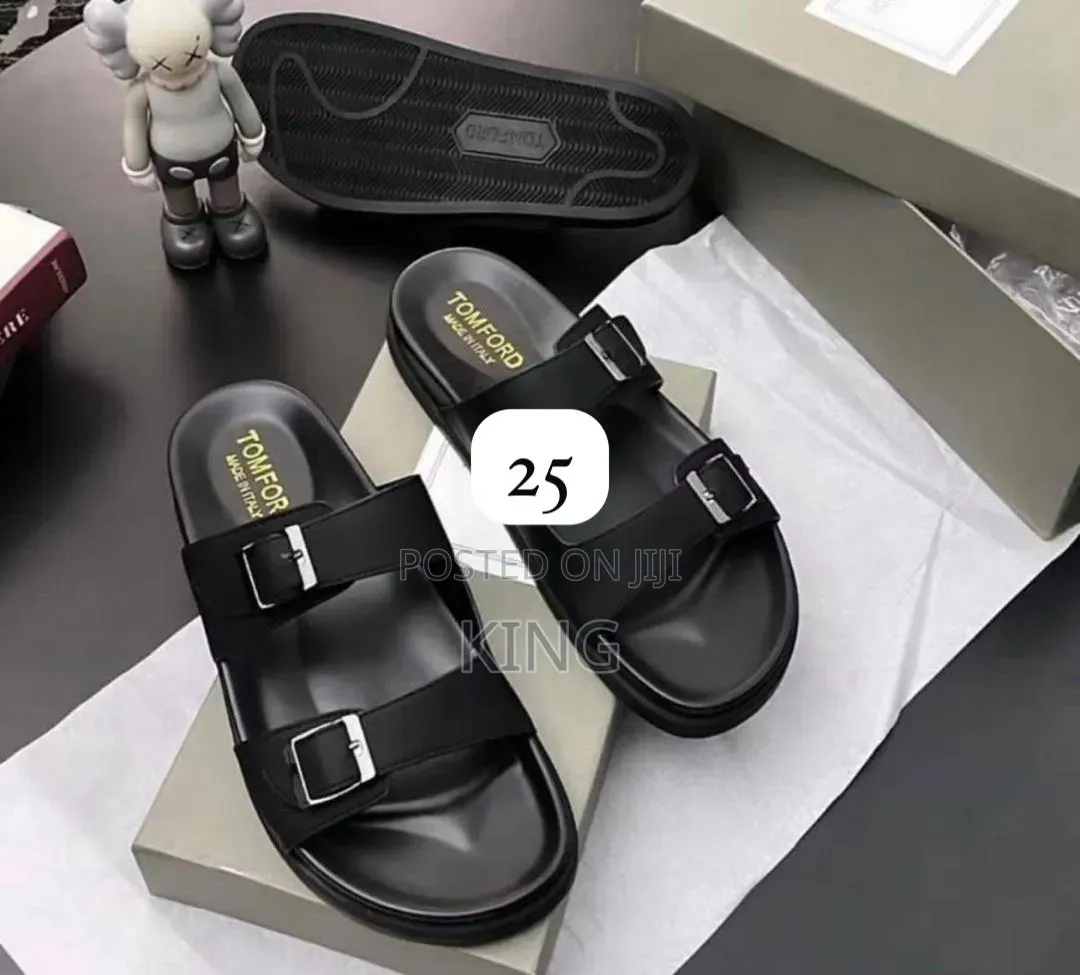 Tom Ford, Prada, Givenchy, Fendi Premium Black Sandals