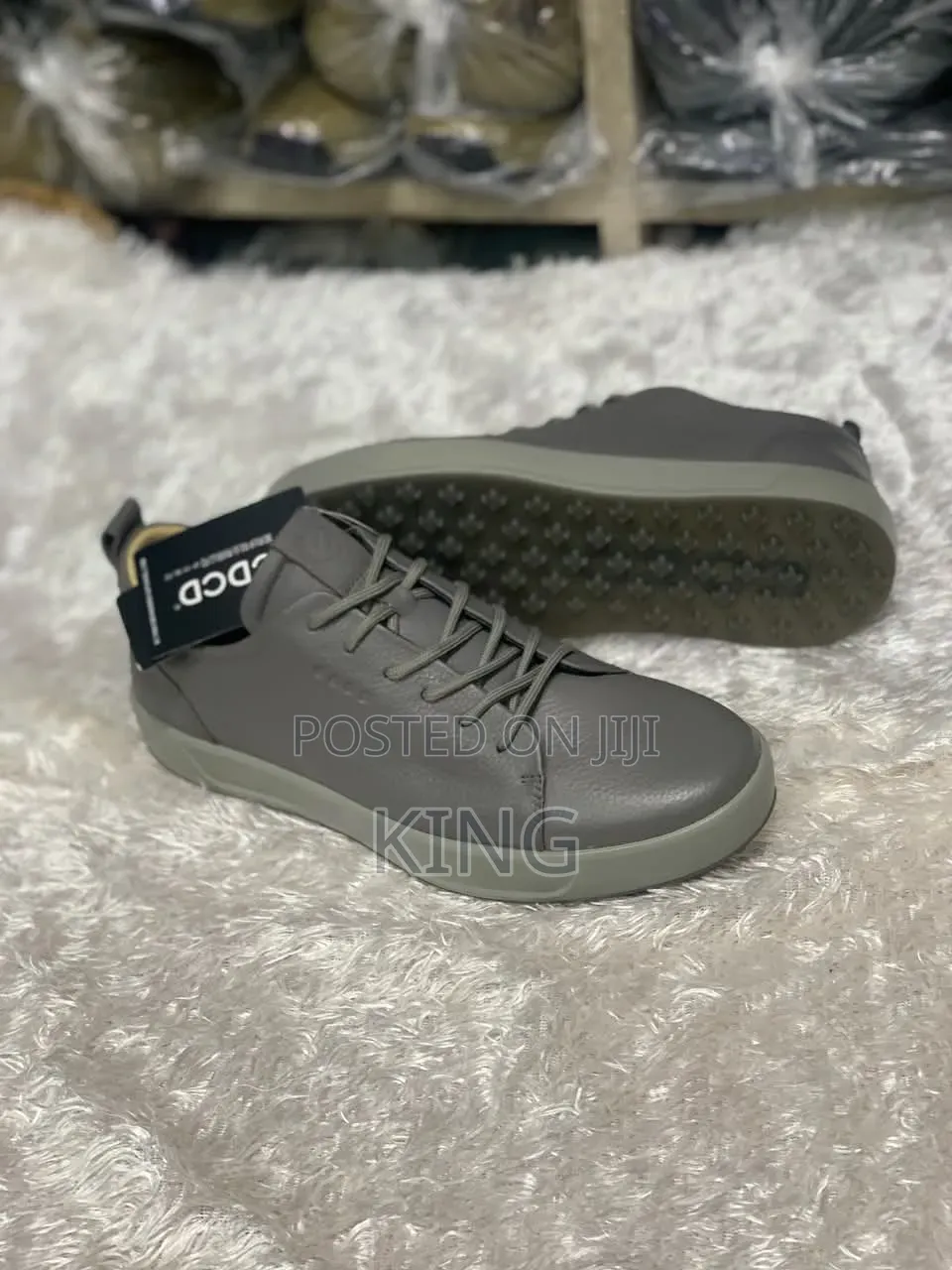 Ecco Men's Soft Sneakers. Smart and Casual. Black, Grey, White