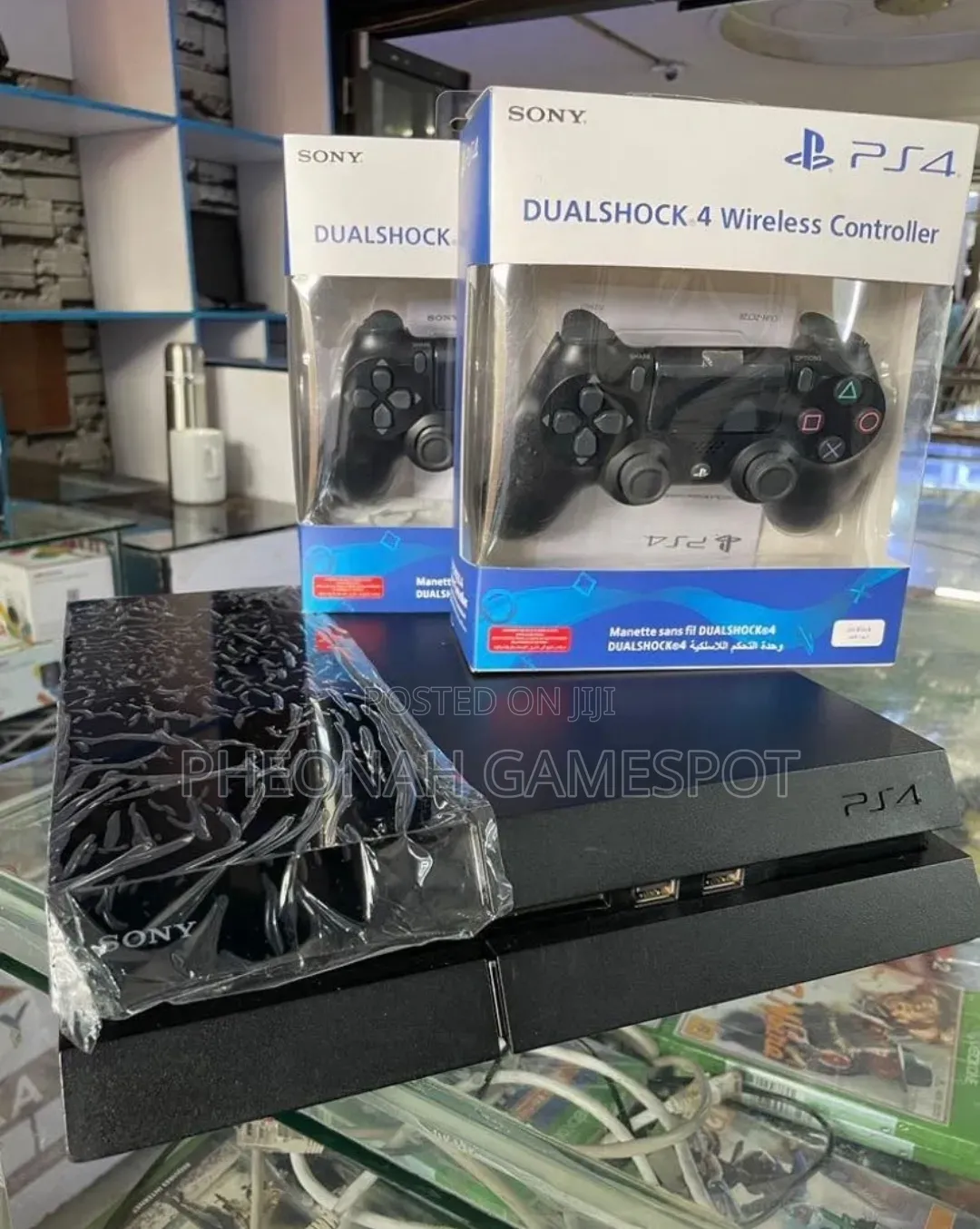 Ps4 Standard + 2 Pads + 12 Games: Stronger Than a Mukiga's Ankle.