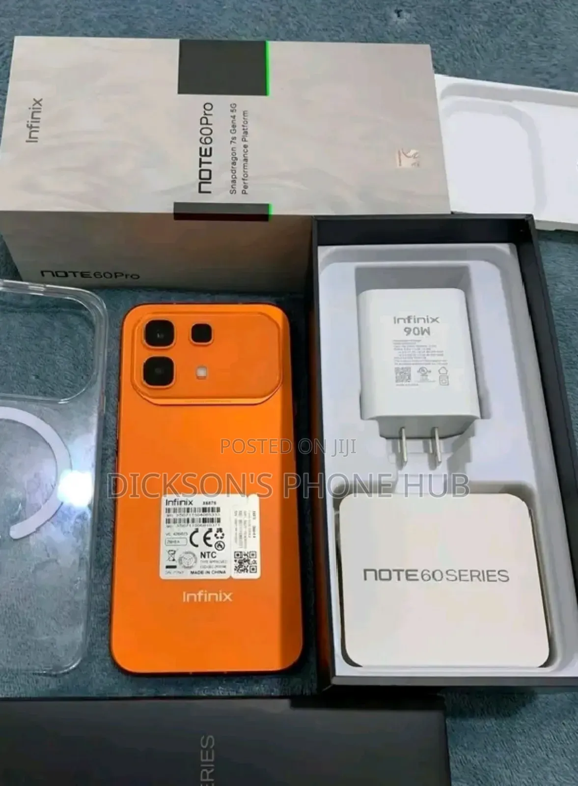 New Infinix Note 60 Pro 256 GB Orange