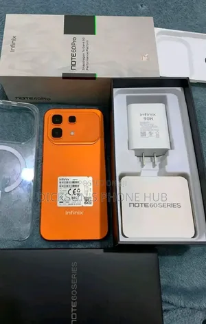 New Infinix Note 60 Pro 256 GB Orange