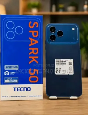 New Tecno Spark 50 128 GB Black