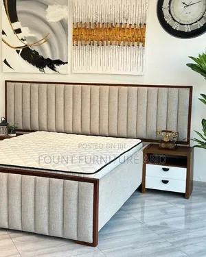 6 by 6 Bed With an Attractive Colour That Makes Your Room Very Unique