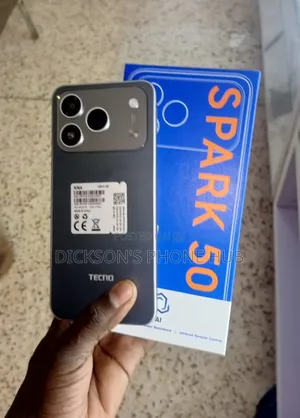 New Tecno Spark 50 128 GB Gray