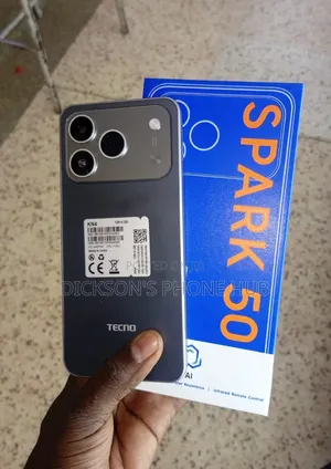 New Tecno Spark 50 128 GB Gray