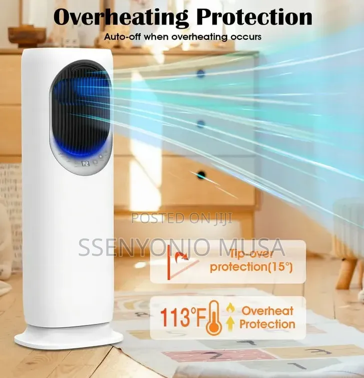 4-in-1 Portable Air Conditioner, Heater, Humidifier Tower Fan.