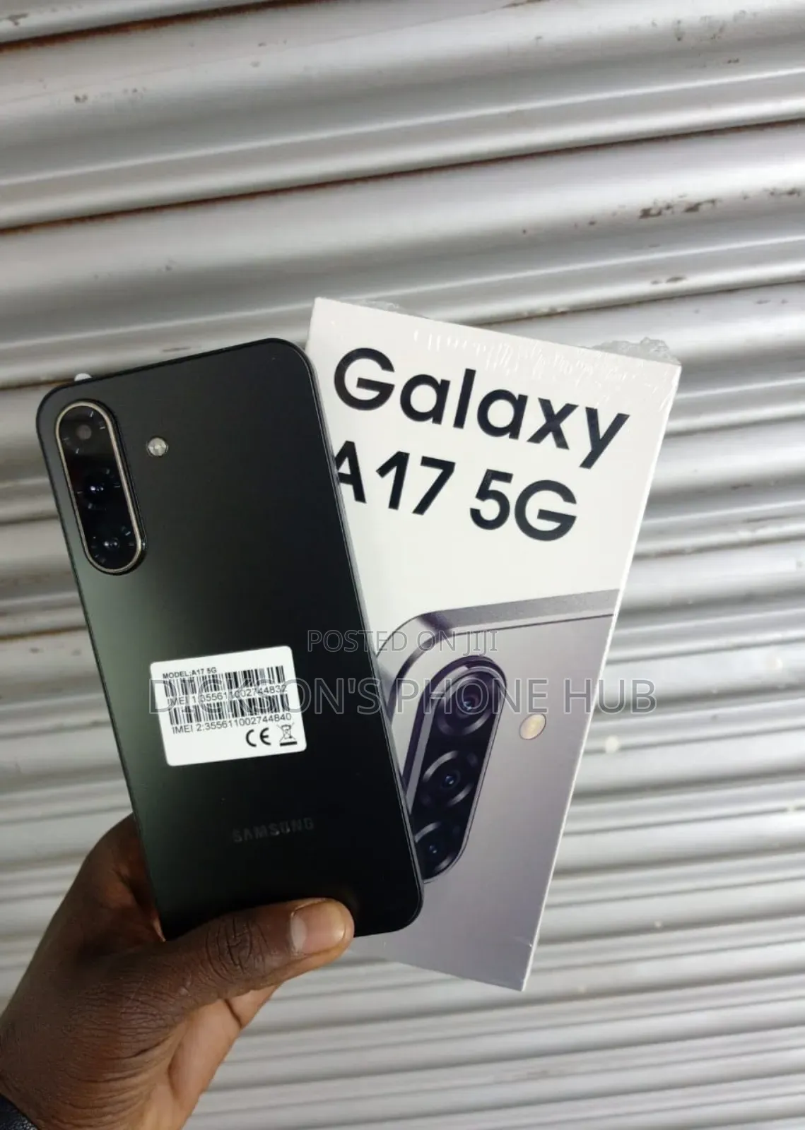 New Samsung Galaxy A17 5G 256 GB Black