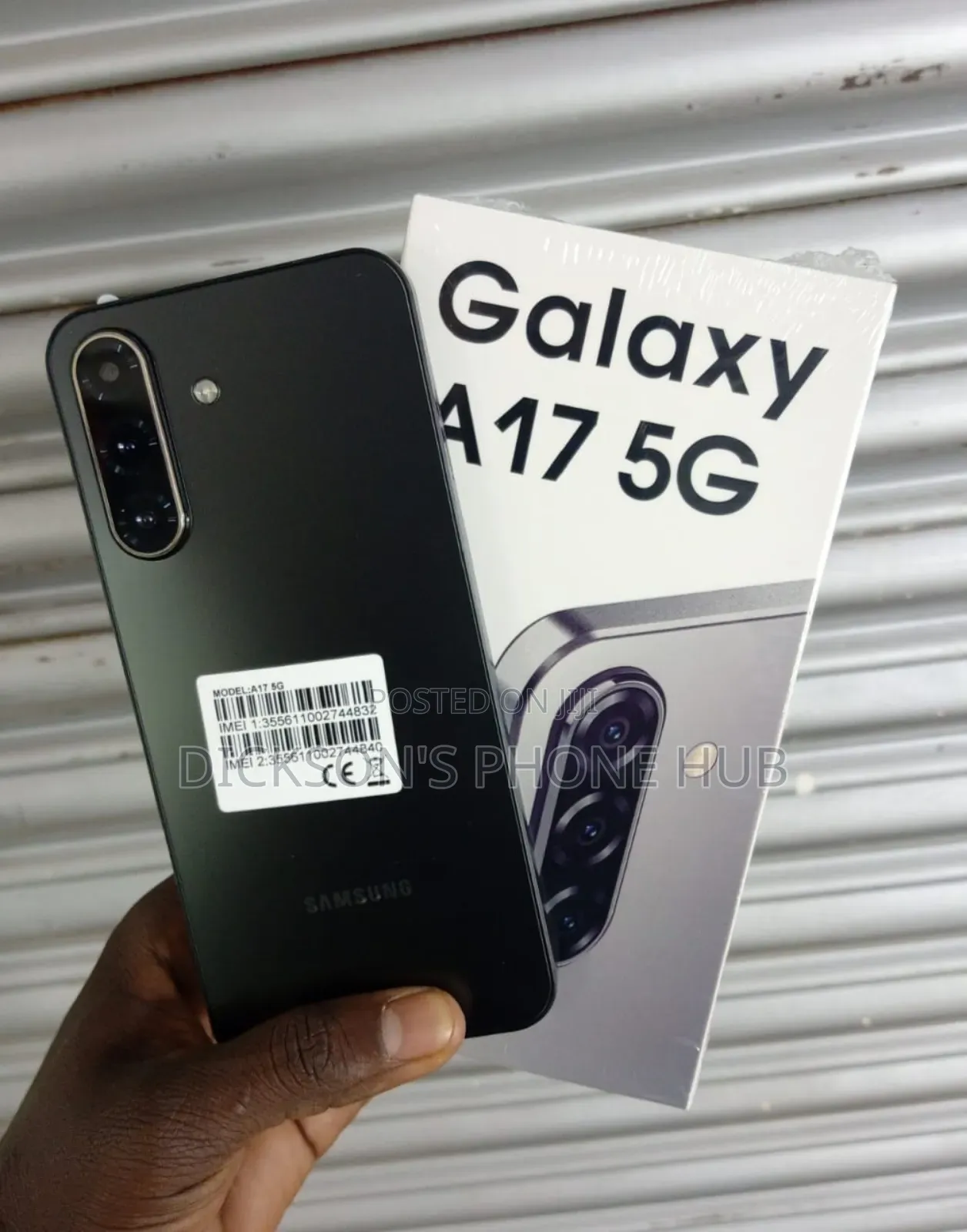 New Samsung Galaxy A17 5G 256 GB Black