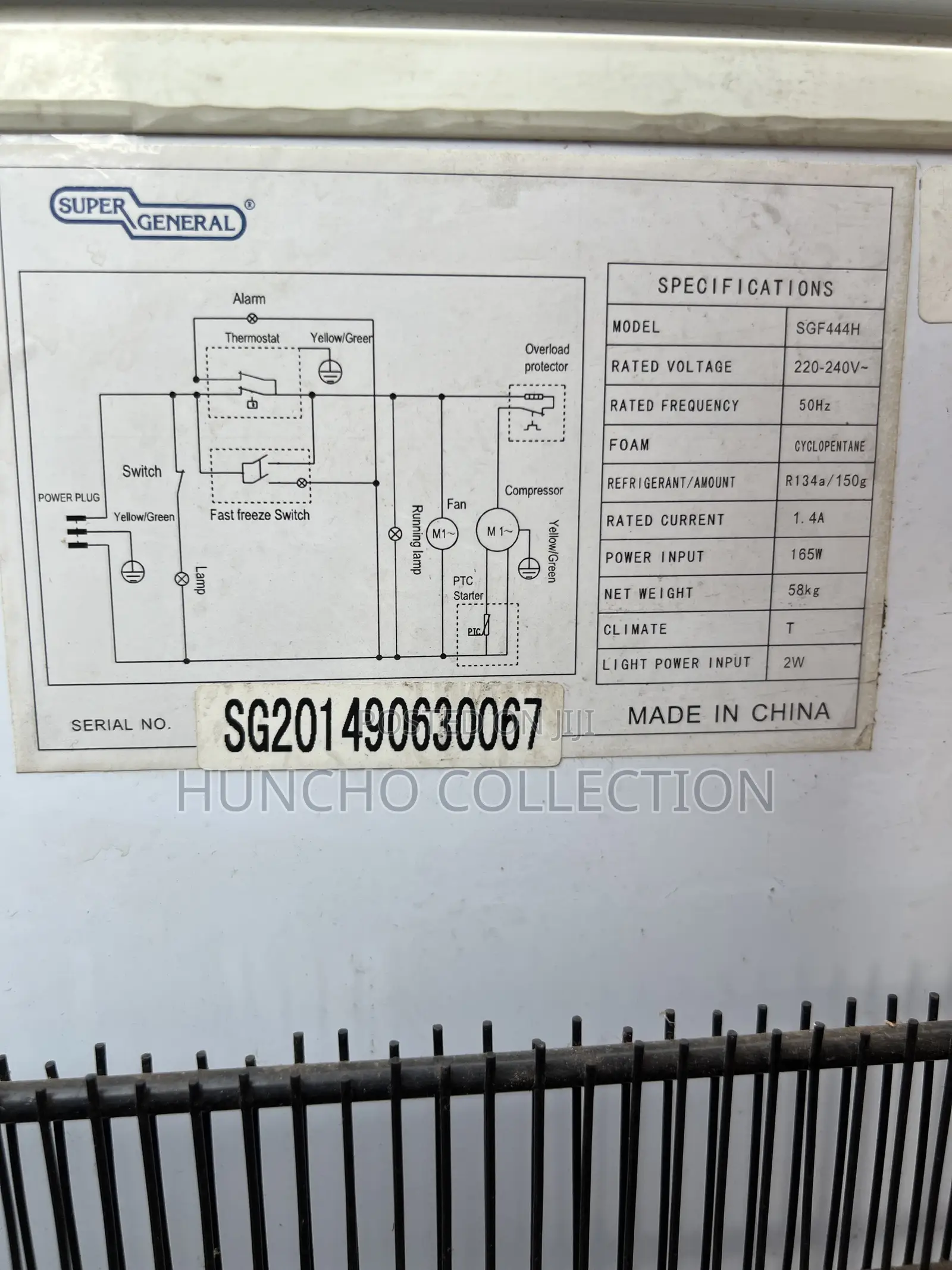 Fridge Super General