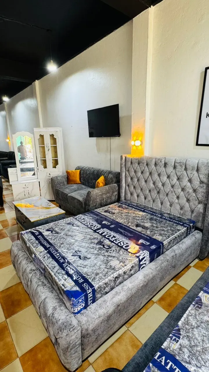 Bed 5by6 Super Gumitte