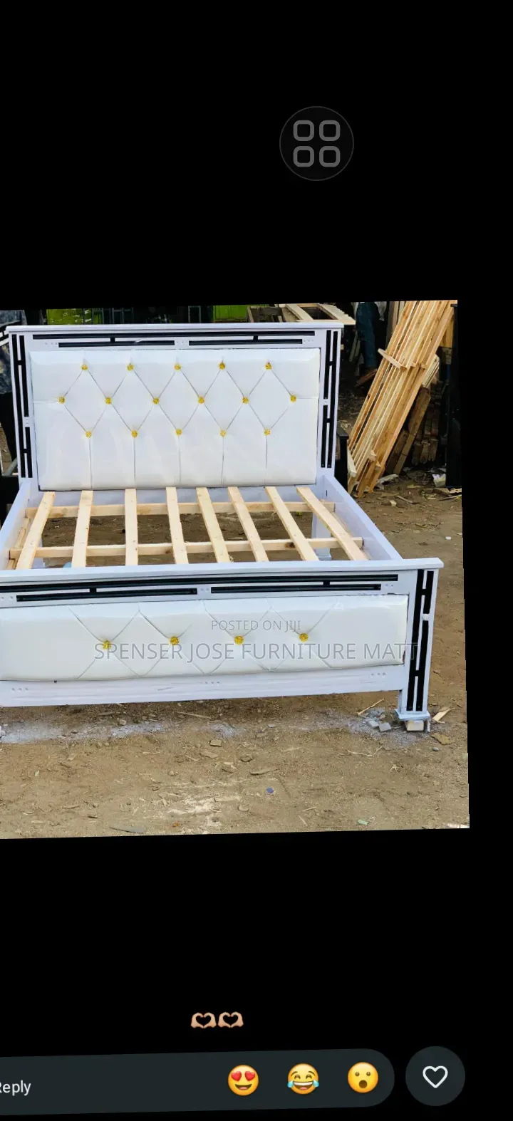 White Bed 5by6 Super