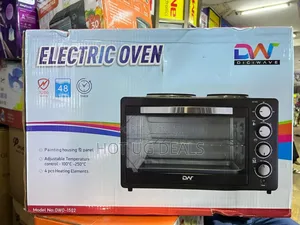 Digiwave 48l Electric Mini Oven With 2 Hot Plates/Hobs - Dwo1502