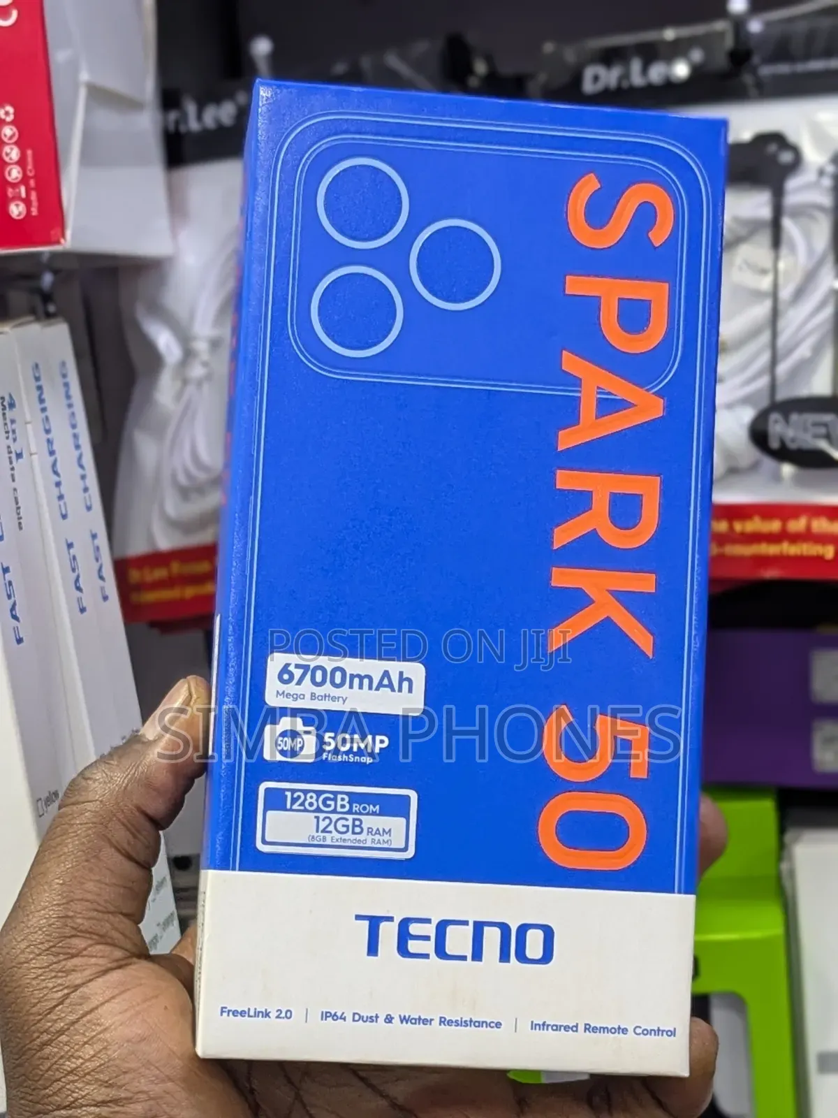 New Tecno Spark 50 128 GB Rose Gold