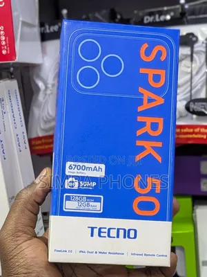 New Tecno Spark 50 128 GB Rose Gold