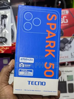 New Tecno Spark 50 128 GB Purple