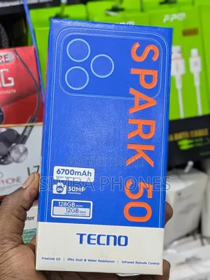 New Tecno Spark 50 128 GB Purple