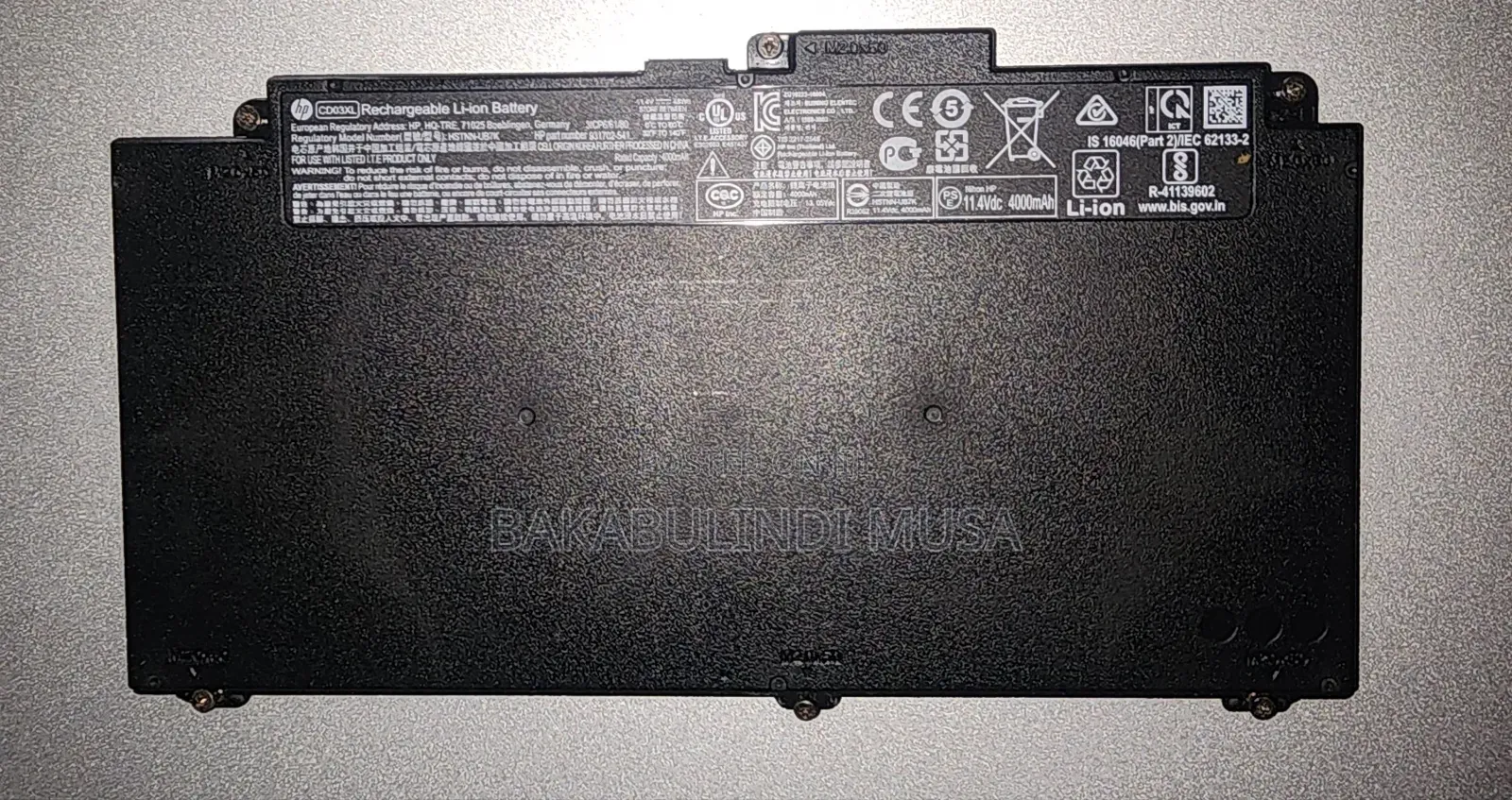 Hp Probook 650, 640, G5, G4 Battery.