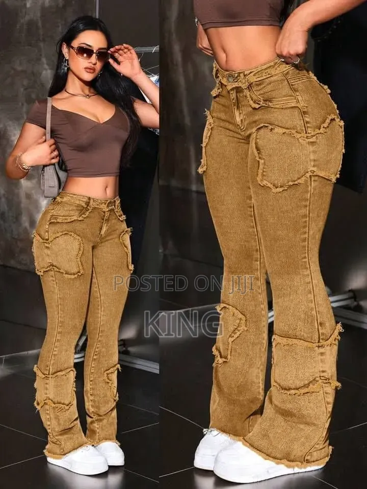 High Waist,Long Legs Womens Jeans