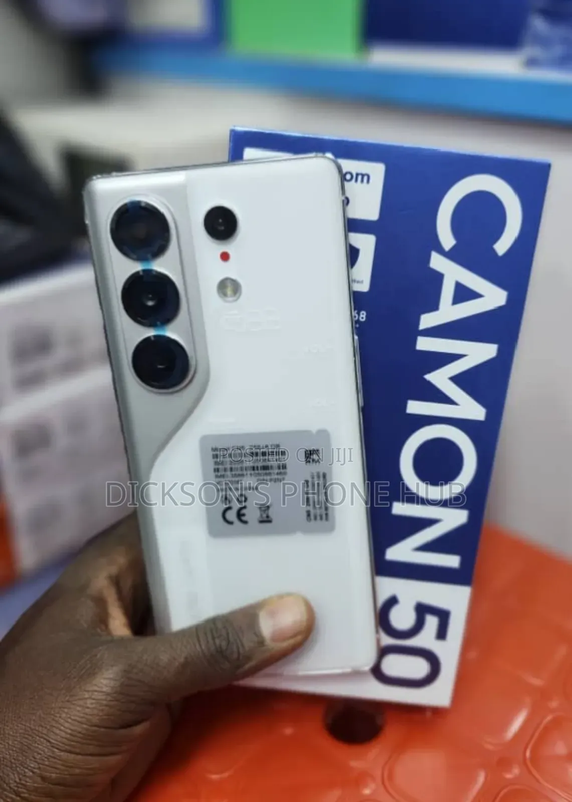 New Tecno Camon 50 256 GB White