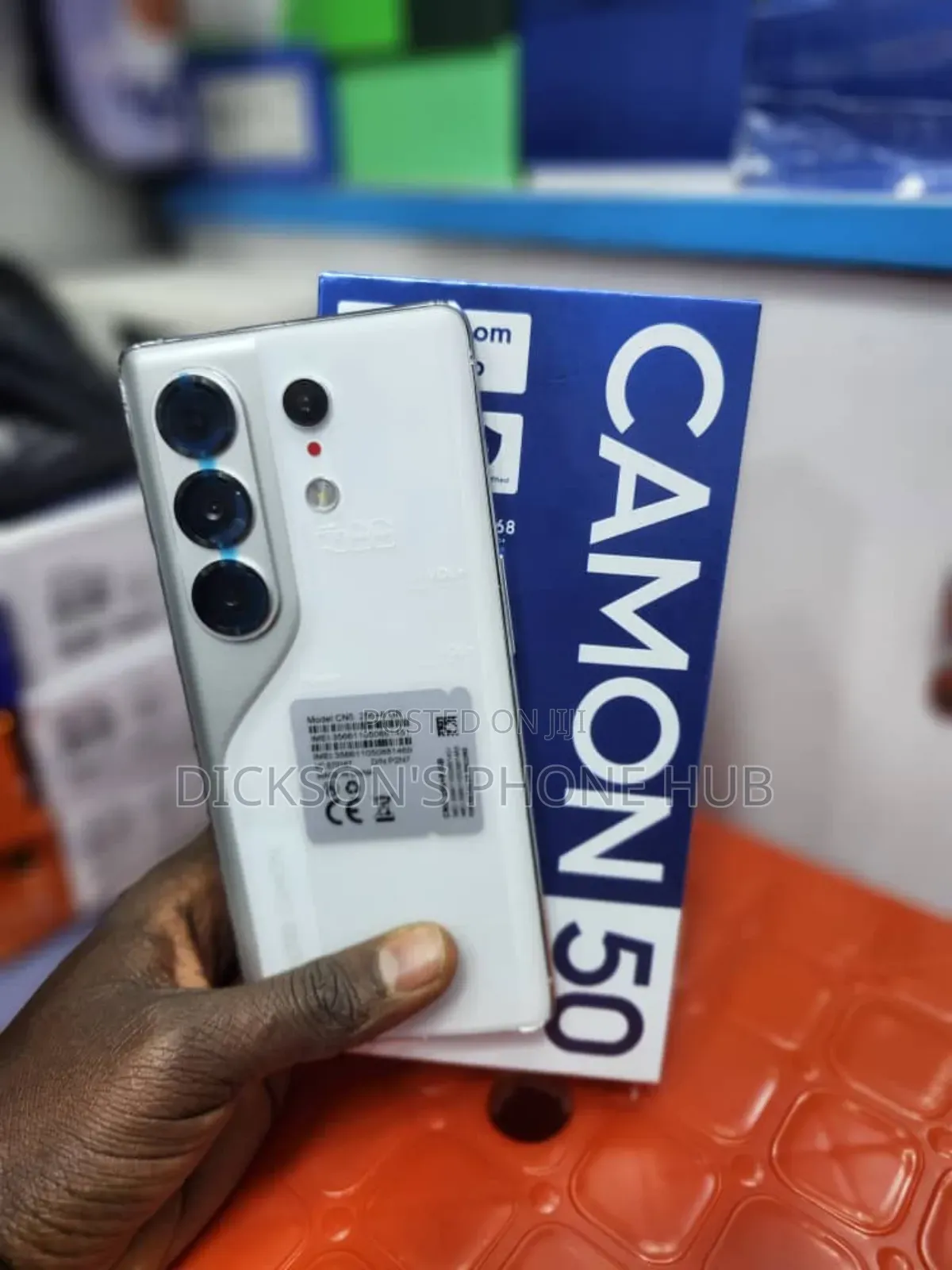 New Tecno Camon 50 256 GB White
