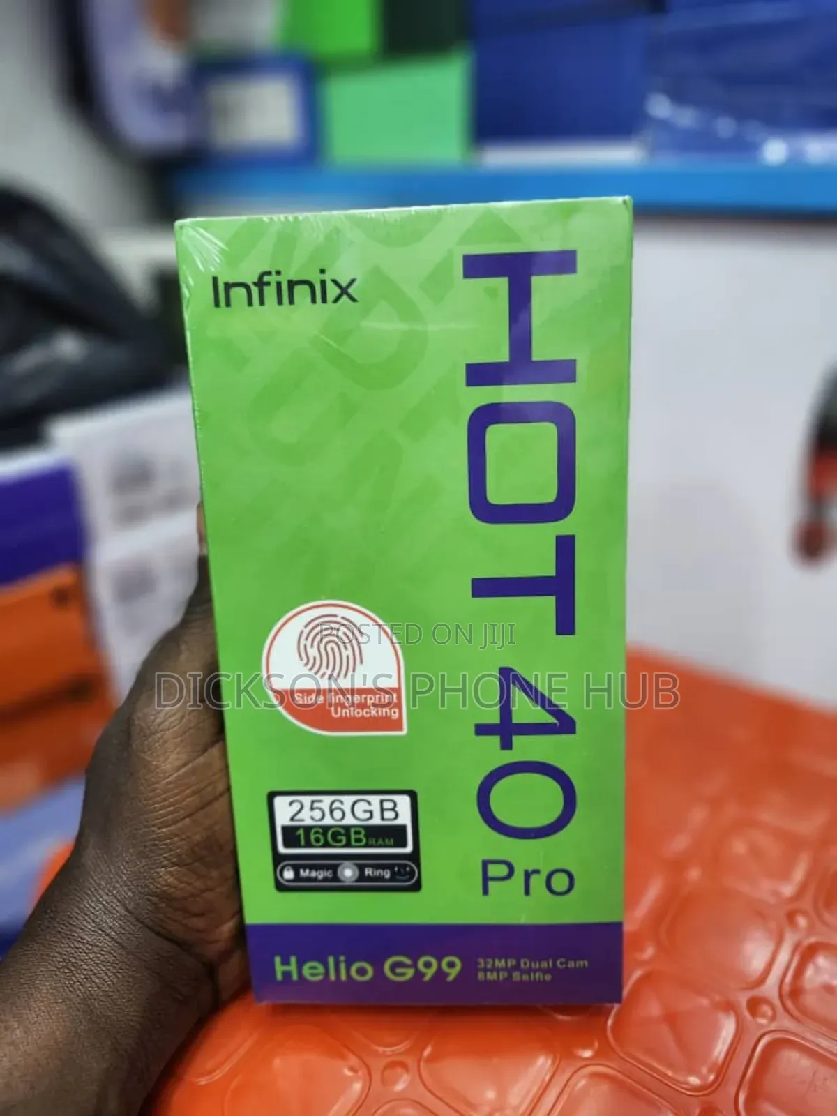 New Infinix Hot 40 Pro 256 GB Black