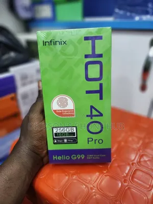 New Infinix Hot 40 Pro 256 GB Black
