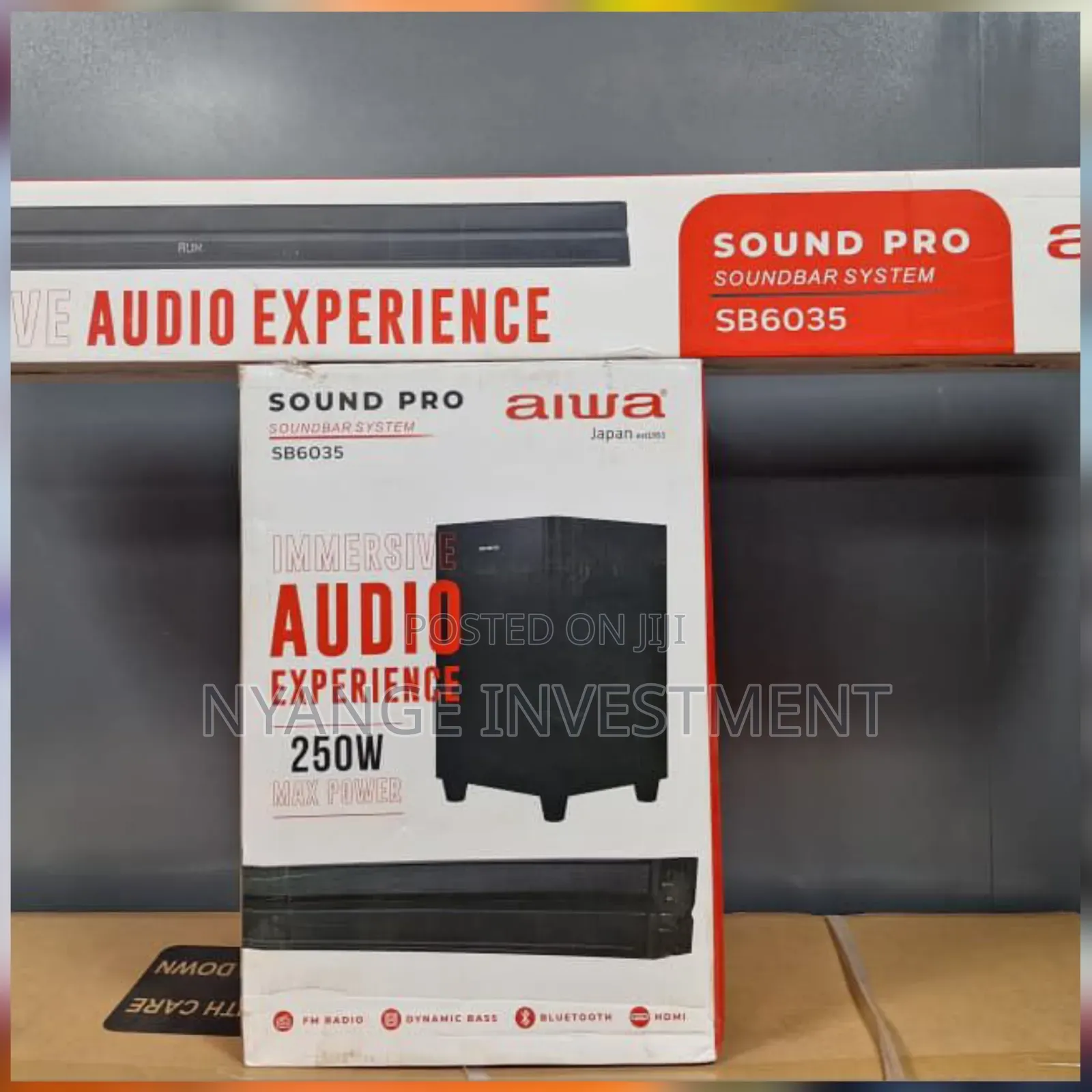 Aiwa Soundbar System Sb6035.