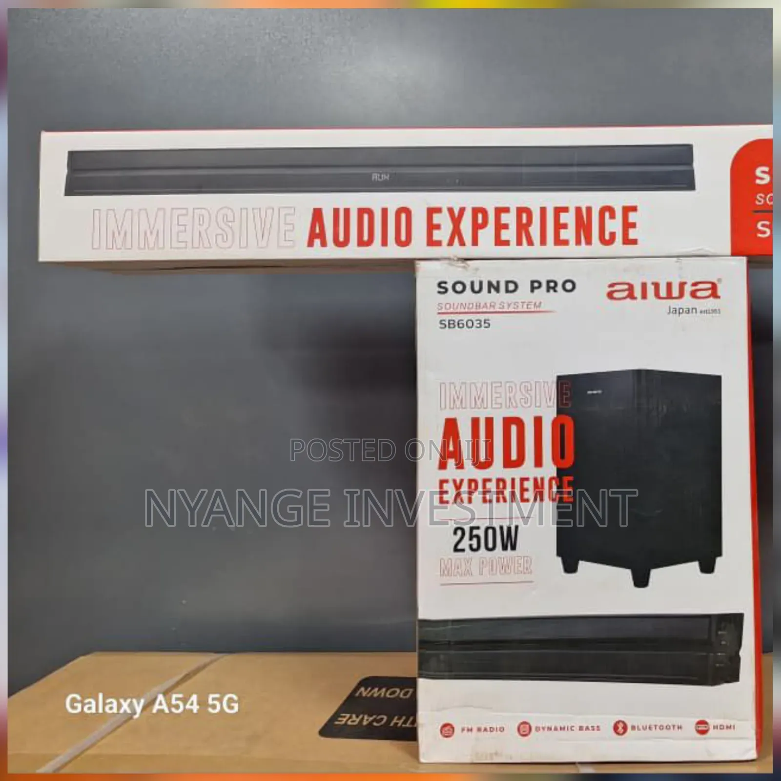 Aiwa Soundbar System Sb6035.