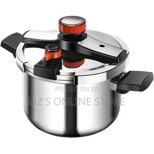 Premium Stainless Steel Pressure Cooker With Safety Locking System