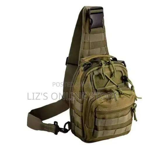 1 Piece of Tactical Shoulder Sling Bag Small Outdoor Chest Pack