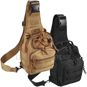 1 Piece of Tactical Shoulder Sling Bag Small Outdoor Chest Pack