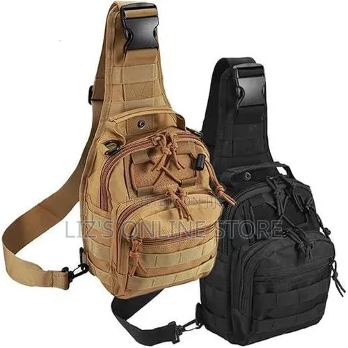 1 Piece of Tactical Shoulder Sling Bag Small Outdoor Chest Pack