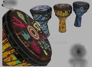 8 Inch Colorful Djembe Hand Drums.