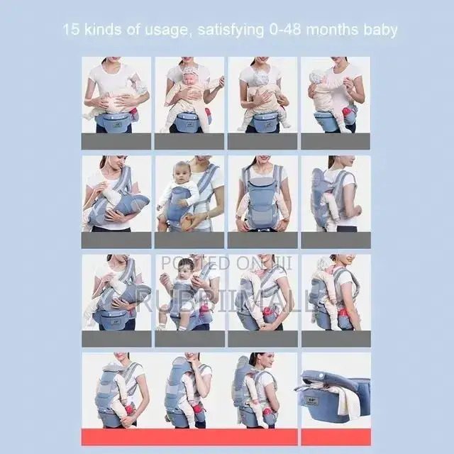 Baby Carrier With Hip Seat