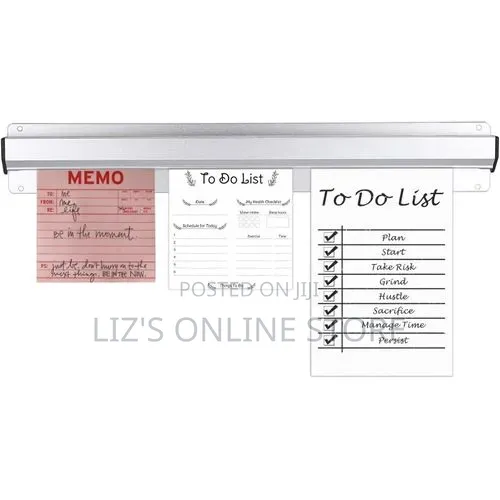 1 Piece of 24 Inch Wall Mounted Paper Ticket Holder Rack