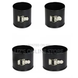 Cake Decor 4 PCS Round Springform Tin Nonstick Cake Mould Bakeware Pan