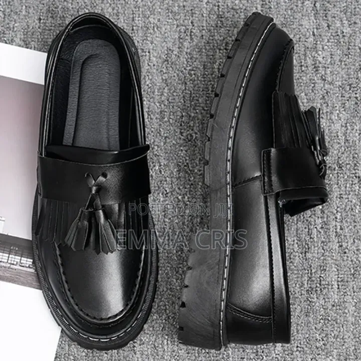 Causal Leather Shoes for Weddings