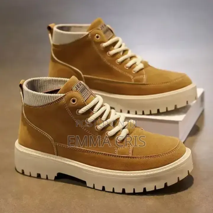 Men's New Autumn High Top Lace