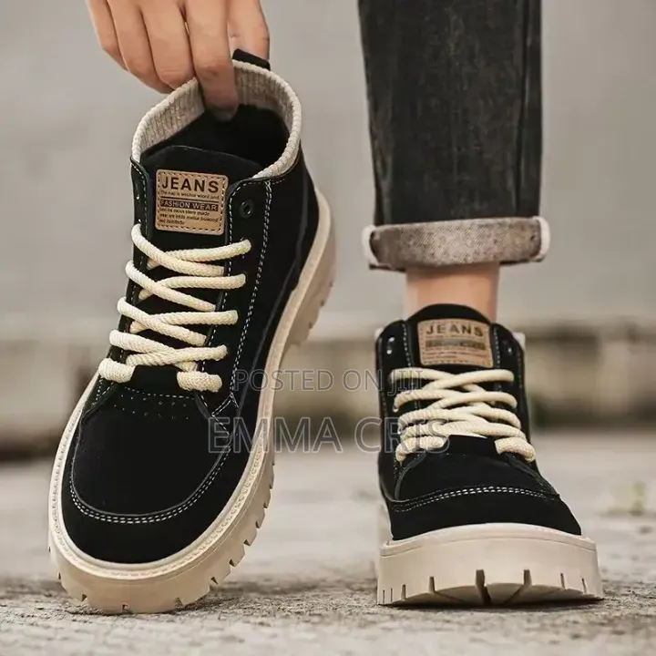 Men's New Autumn High Top Lace