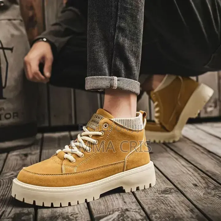 Men's New Autumn High Top Lace