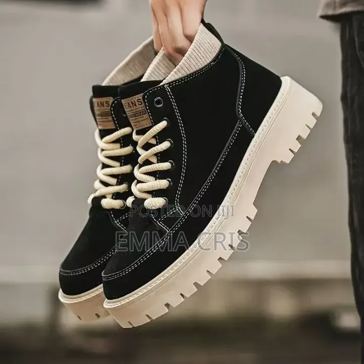 Men's New Autumn High Top Lace